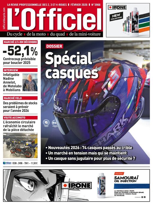 Title details for L'Officiel du Cycle by Editions Lariviere SAS - Available